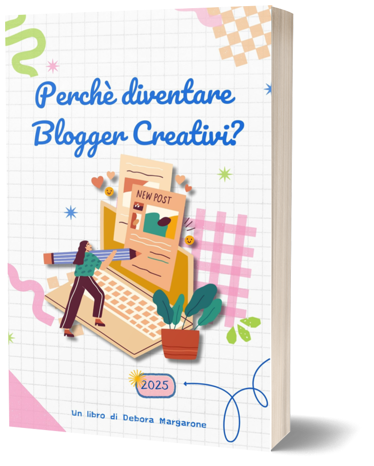 Copertina del libro "perchè diventare blogger creativi"